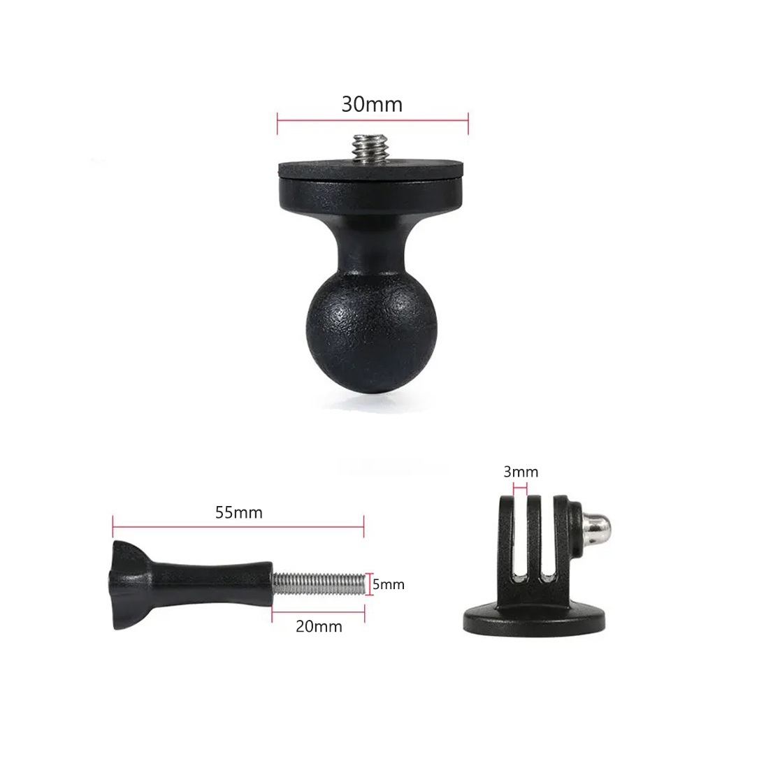 KNMASTER GİDONA MONTE 360° AYARLANABİLİR KAMERA TUTUCU APARAT